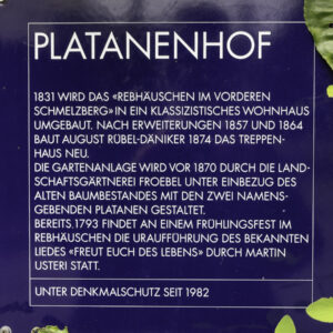 Plantanehof<br />
 Mädchenschule